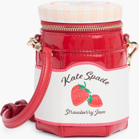 Kate Spade Strawberry Dreams 3D Jam Crossbody NWT - Picture 1 of 6